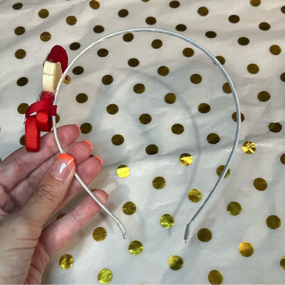 Elf ribbon sculpture headband - Picture 3 of 3